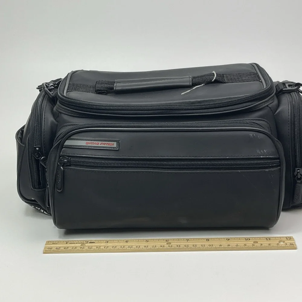 Motion Systems Camera Camcorder Faux Leather Carrying Case Bag Padded Pockets